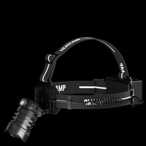 FoucsPro F5 Headlamp – High Brightness, Super Fast Charging, Digital Display