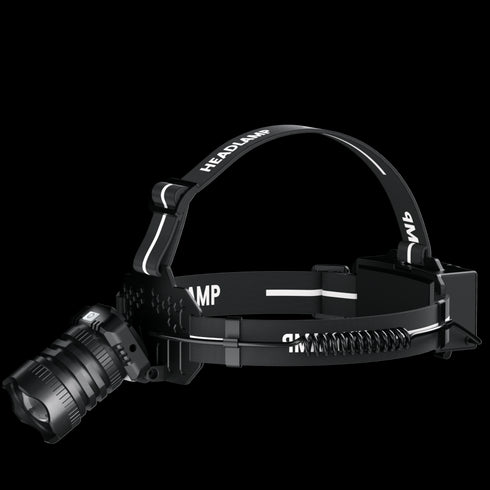FoucsPro F5 Headlamp – High Brightness, Super Fast Charging, Digital Display
