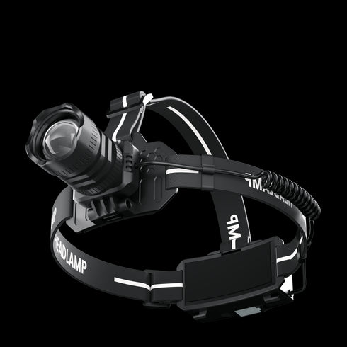 FoucsPro F5 Headlamp – High Brightness, Super Fast Charging, Digital Display