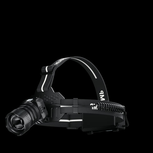 FoucsPro F5 Headlamp – High Brightness, Super Fast Charging, Digital Display