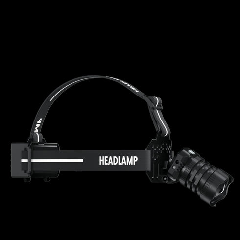 FoucsPro F5 Headlamp – High Brightness, Super Fast Charging, Digital Display