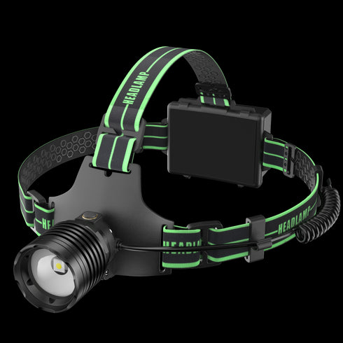 FocusPro F2 Headlamp – High Brightness, Long-Range, and Extended Battery Life