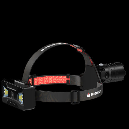 FoucsPro F4 Headlamp – Long Range, High Brightness, Camping Illumination, Magnetic Work Light