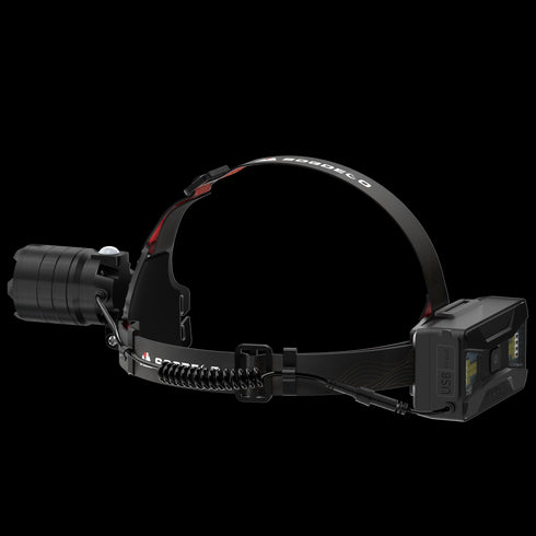 FoucsPro F4 Headlamp – Long Range, High Brightness, Camping Illumination, Magnetic Work Light