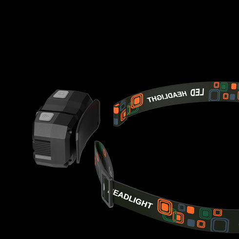 AirStride A2 Headlamp – Lightweight, Long Battery Life, and Long-Range Beam