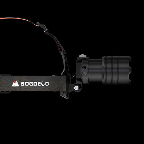 FoucsPro F4 Headlamp – Long Range, High Brightness, Camping Illumination, Magnetic Work Light