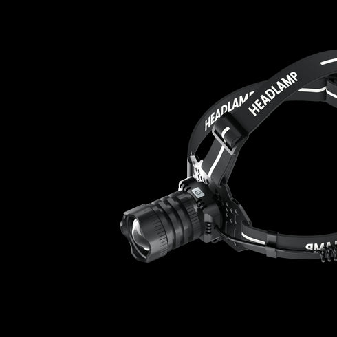 FoucsPro F5 Headlamp – High Brightness, Super Fast Charging, Digital Display