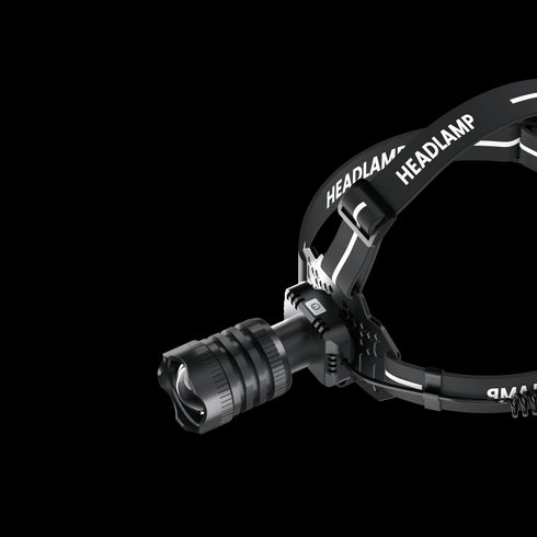 FoucsPro F5 Headlamp – High Brightness, Super Fast Charging, Digital Display