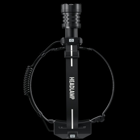 FoucsPro F5 Headlamp – High Brightness, Super Fast Charging, Digital Display