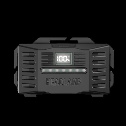 FoucsPro F5 Headlamp – High Brightness, Super Fast Charging, Digital Display