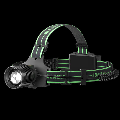 FocusPro F2 Headlamp – High Brightness, Long-Range, and Extended Battery Life